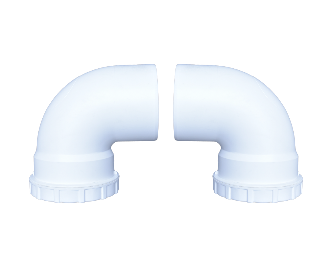 HDPE90°单扩弯头