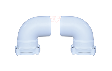 FRPP90°单扩弯头